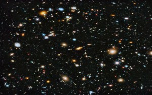 Hubble Deep Space - enhanced photo from NASA